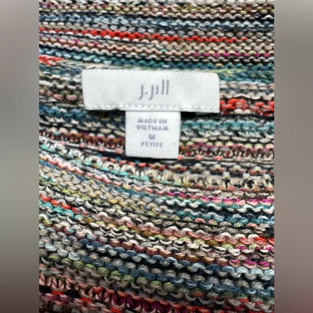 J. Jill Mixed-Textures Intarisa Sweater - Picture 4 of 12